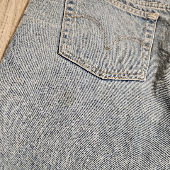 Rare Levi's Vintage 506 34w Men's Light Blue Jeans With Orange Tag - Picture 9 of 16